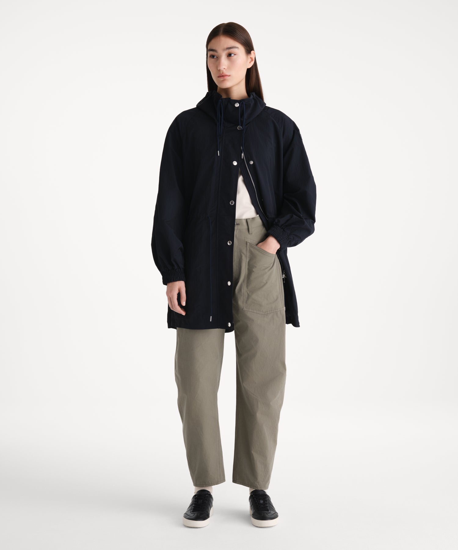 OLVONA Hooded Coat