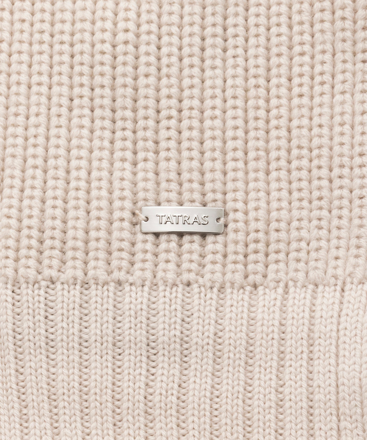 TAVORA Merino Wool Knit Scarf
