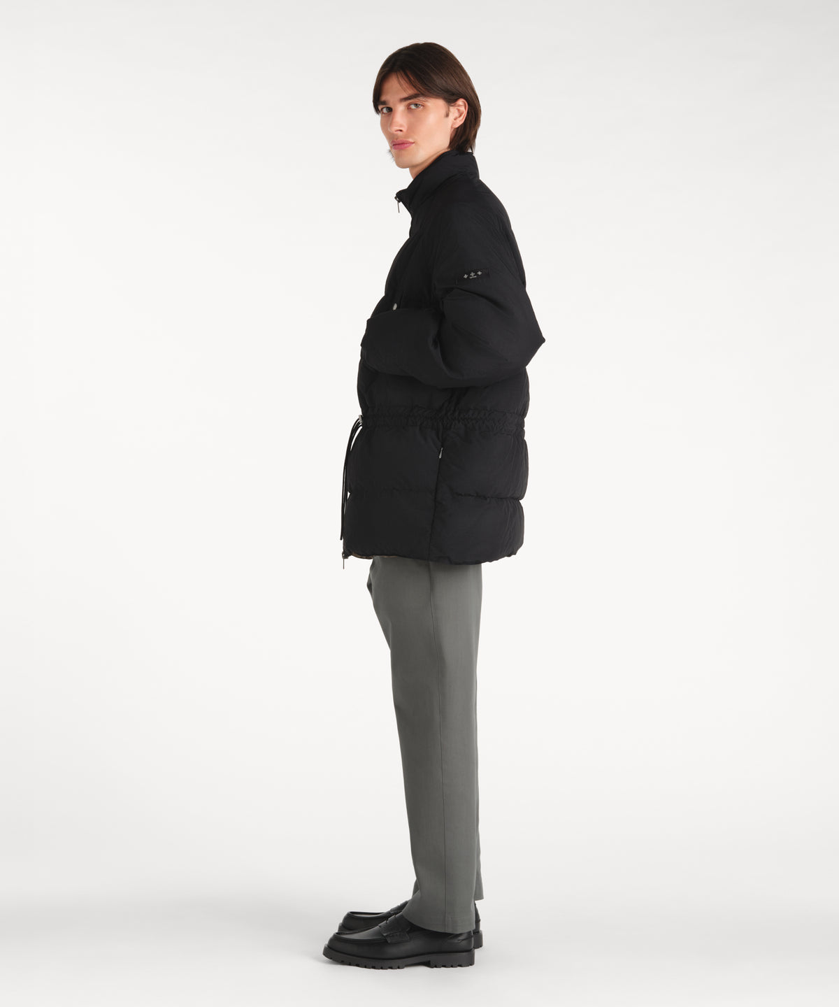 CHARENTE Mid-Length Down Jacket