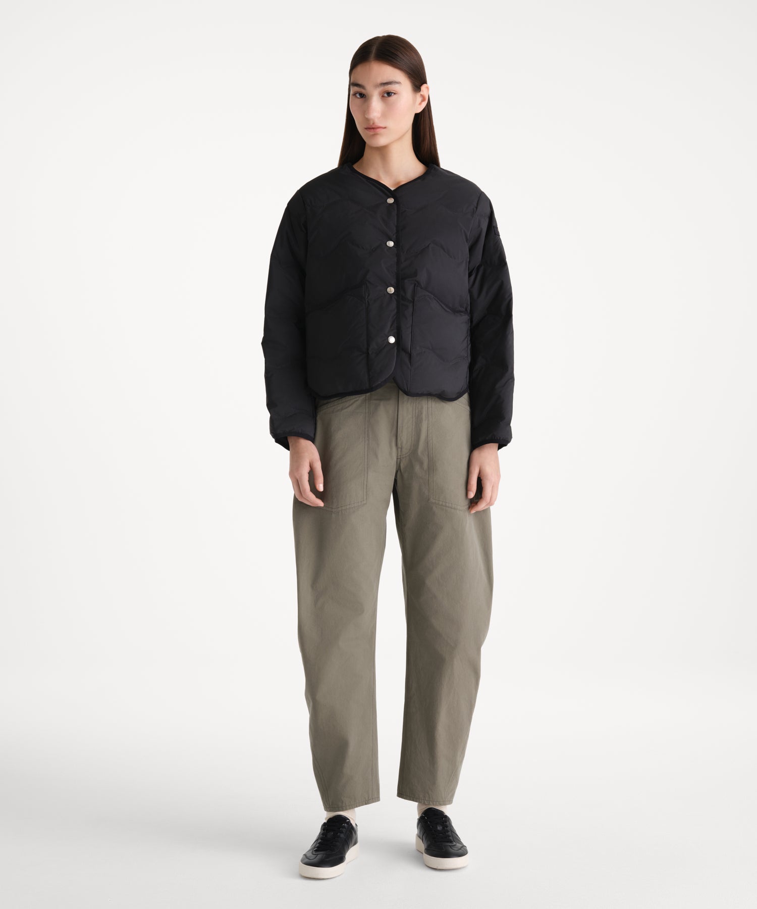 PRETORIA Collarless Down Jacket