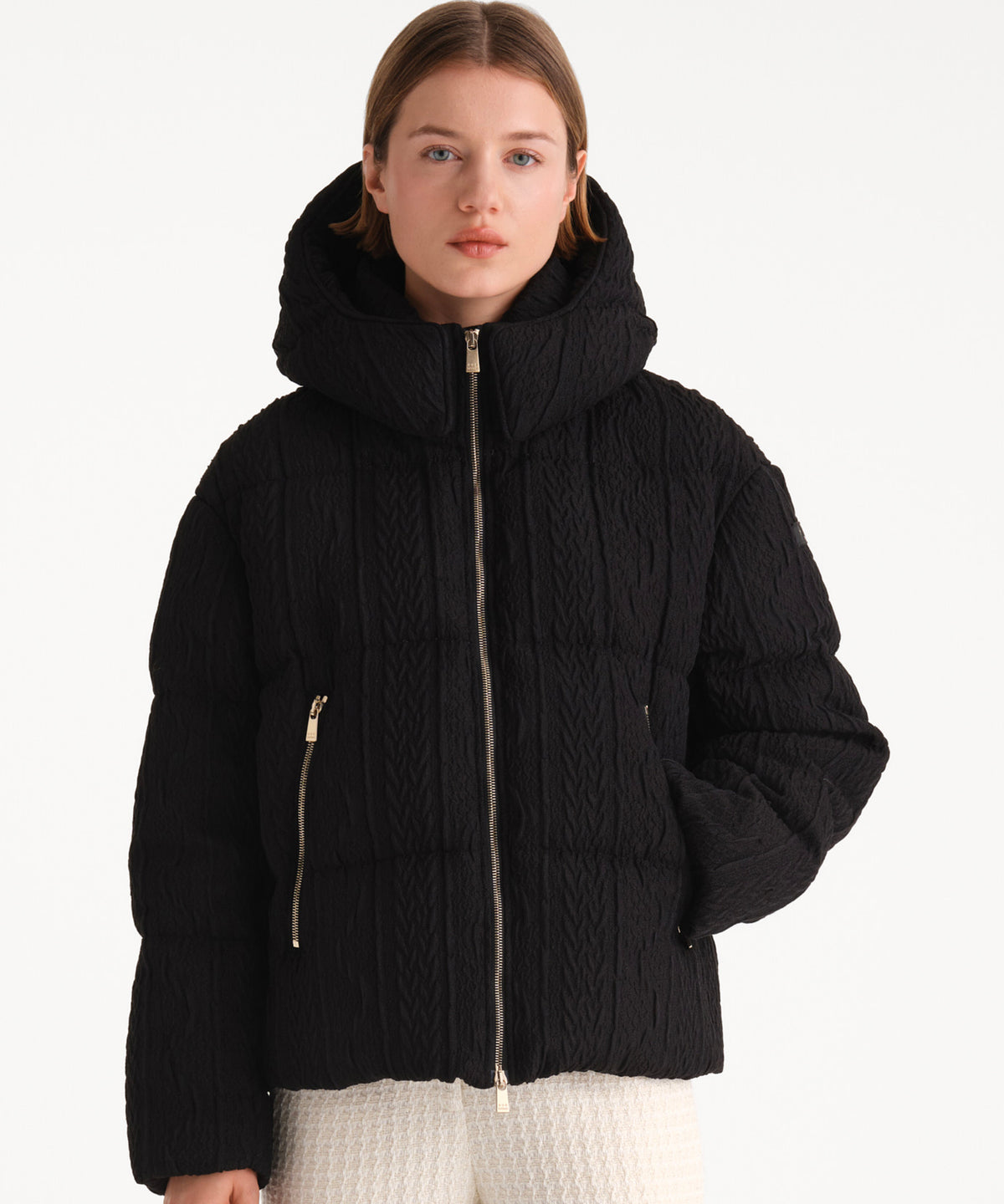 EDDISH Short Down Jacket