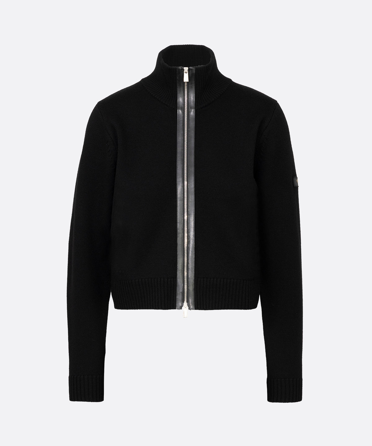 ISABA Zip-Up Knit Jacket