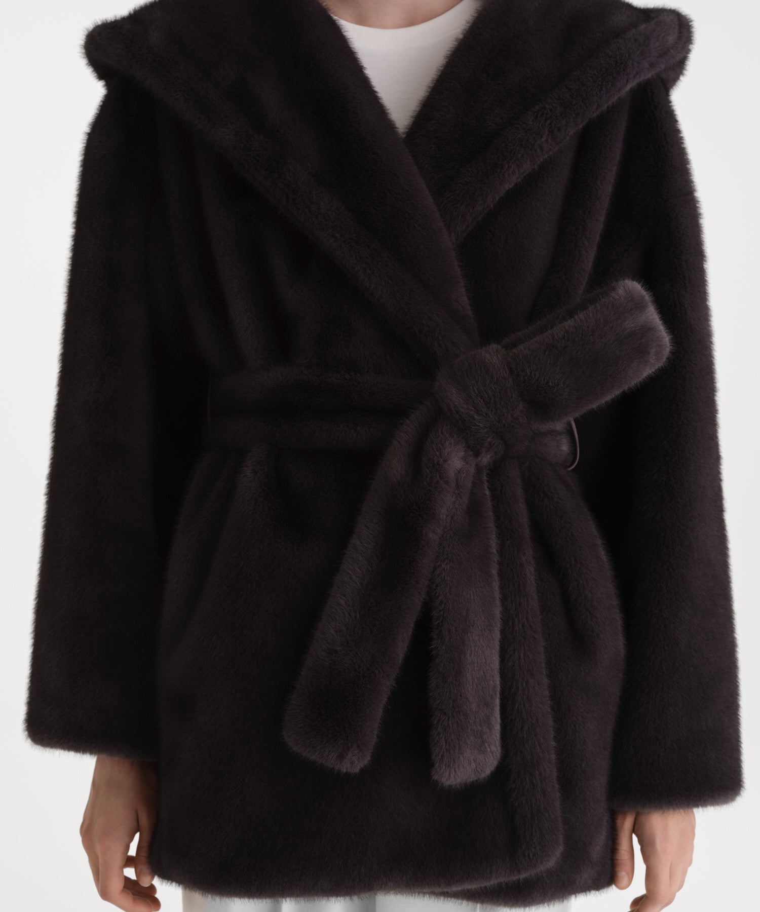 GAROUA Cappotto in ecopelliccia