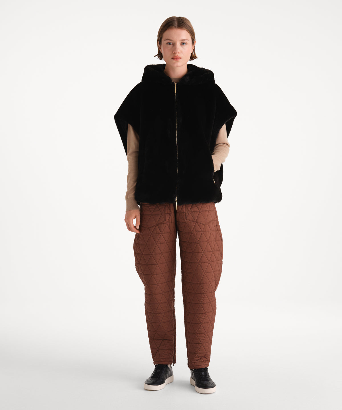 GITEGA Faux Fur Vest