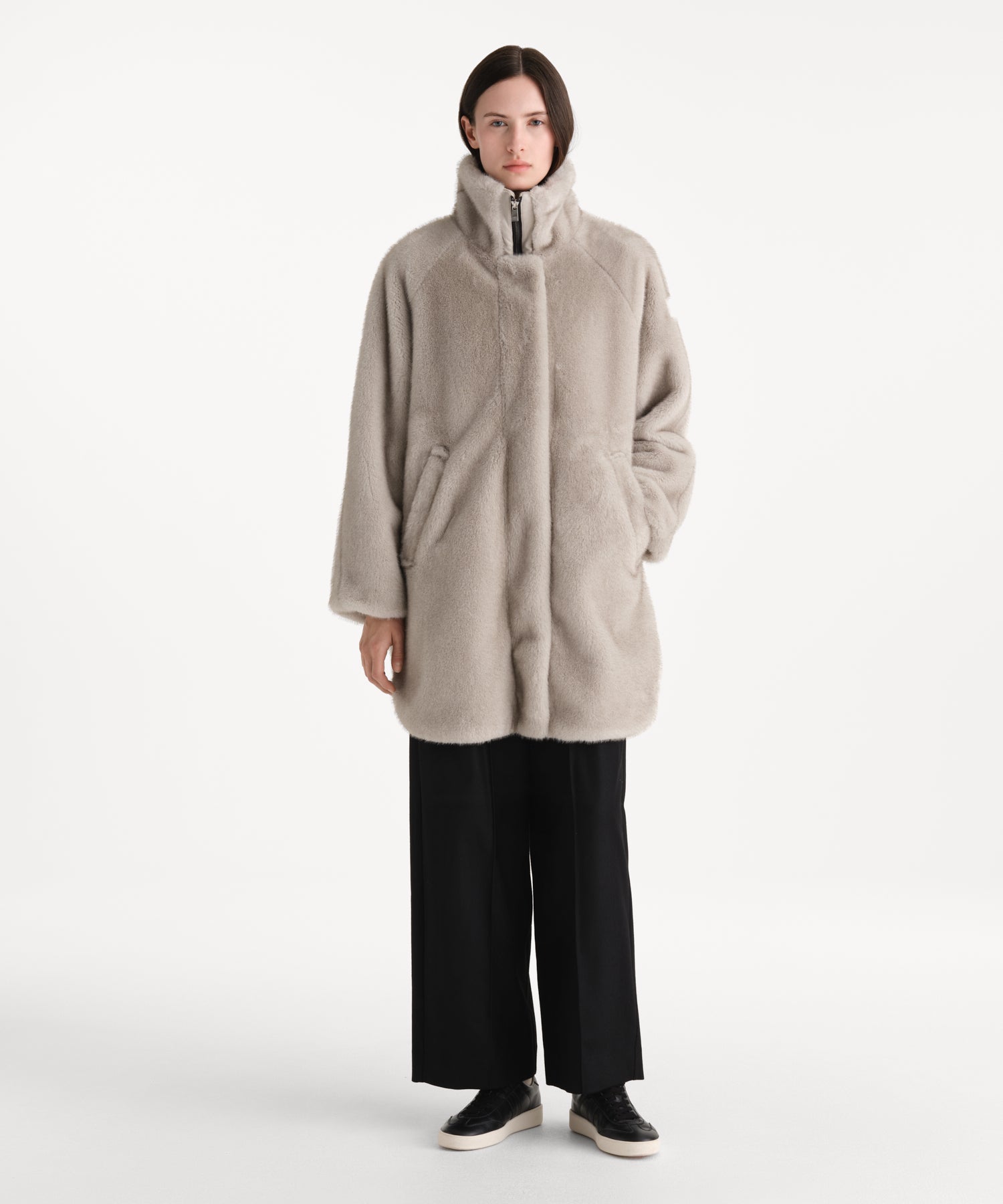 ZARIA Cappotto in ecopelliccia