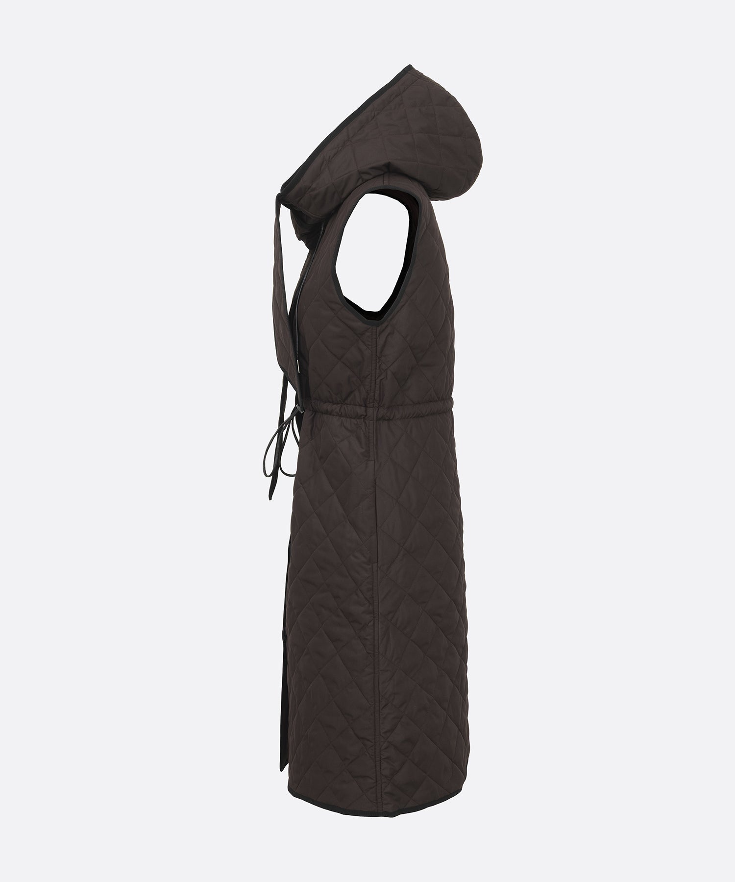 ADAJA Quilted Long Vest