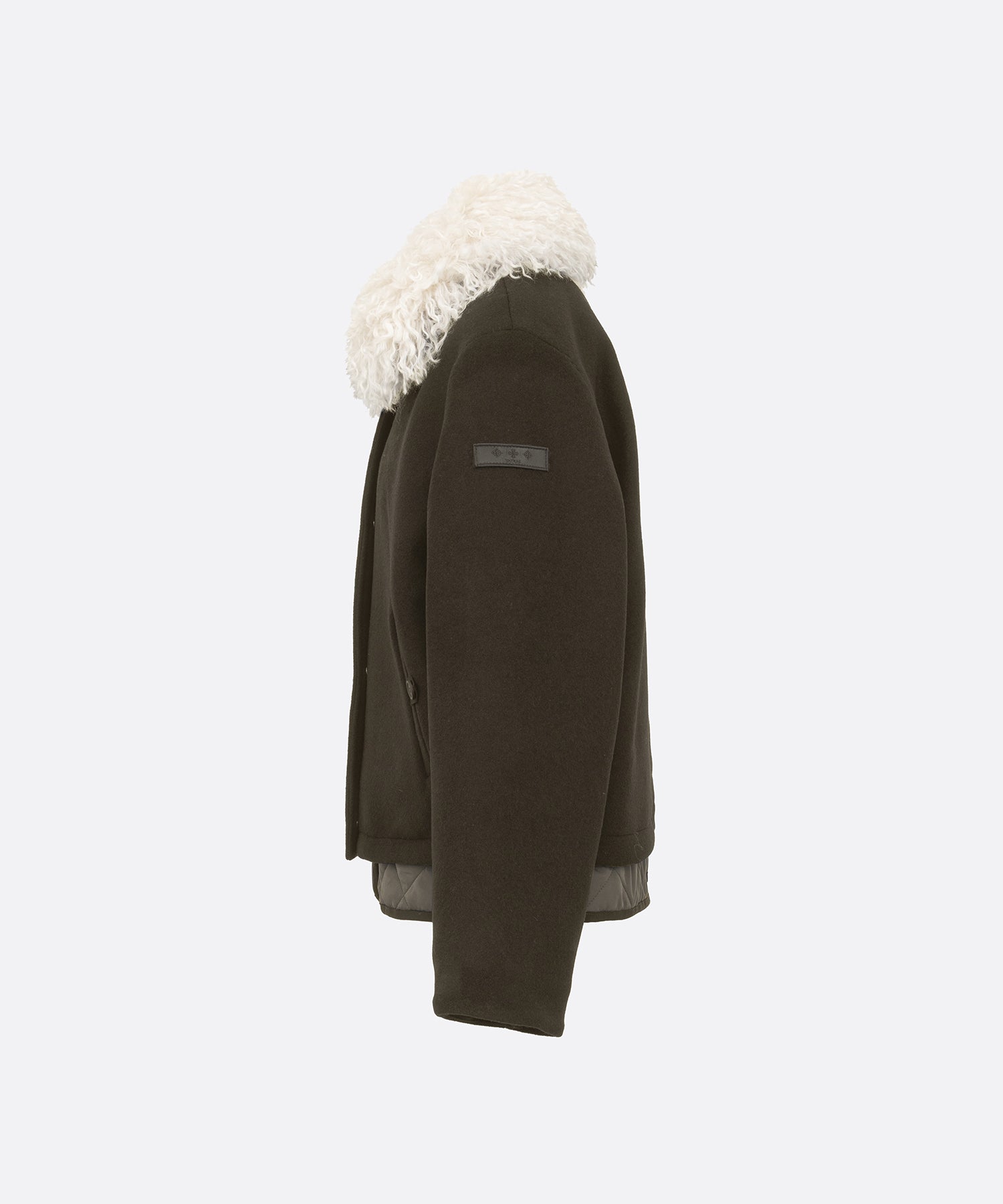 CENIA Wool Melton Short Coat