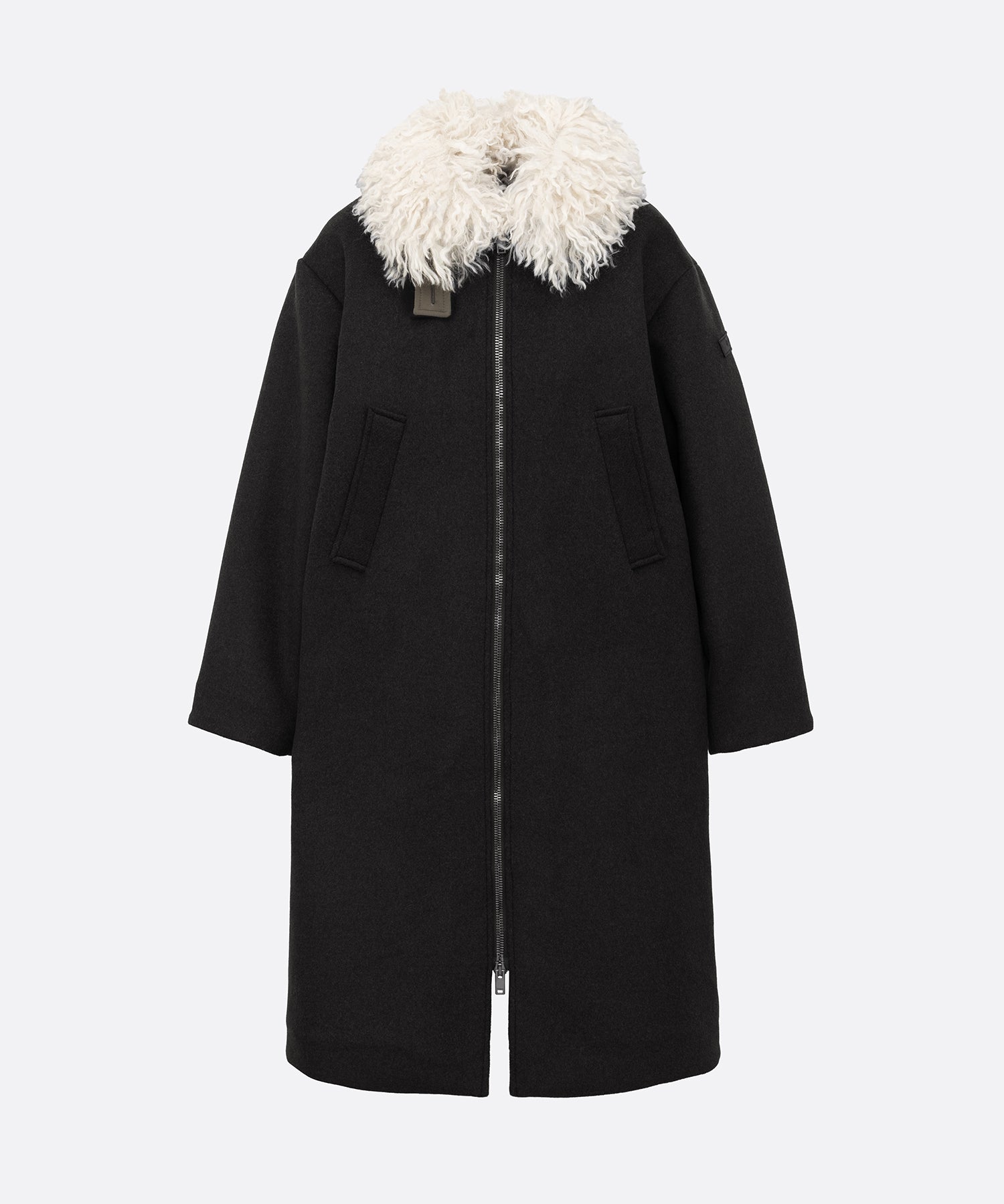 TRUBIA Wool Melton Coat
