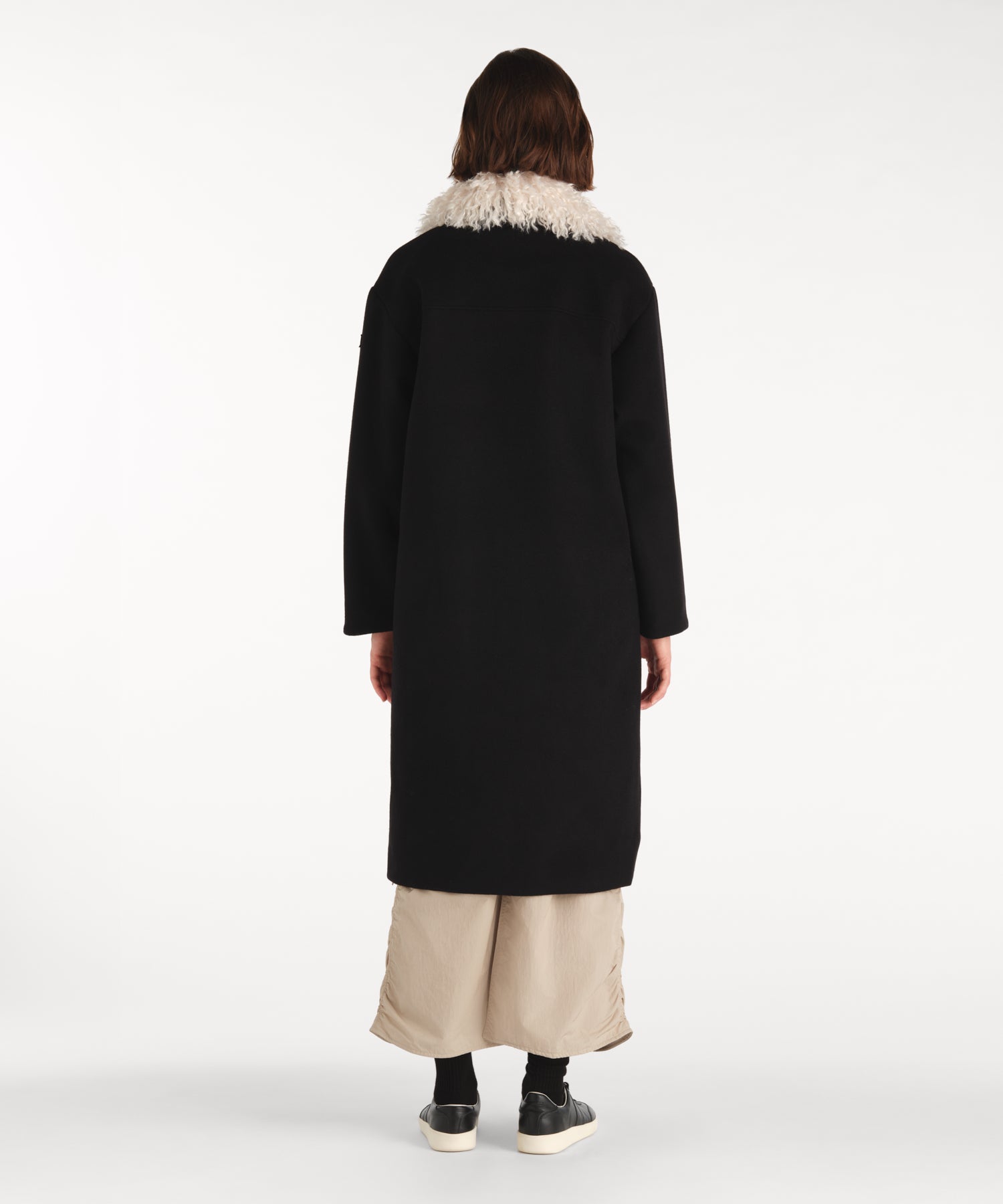 TRUBIA Wool Melton Coat