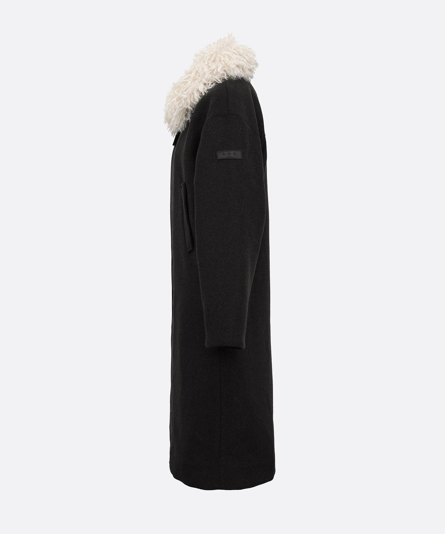 TRUBIA Wool Melton Coat