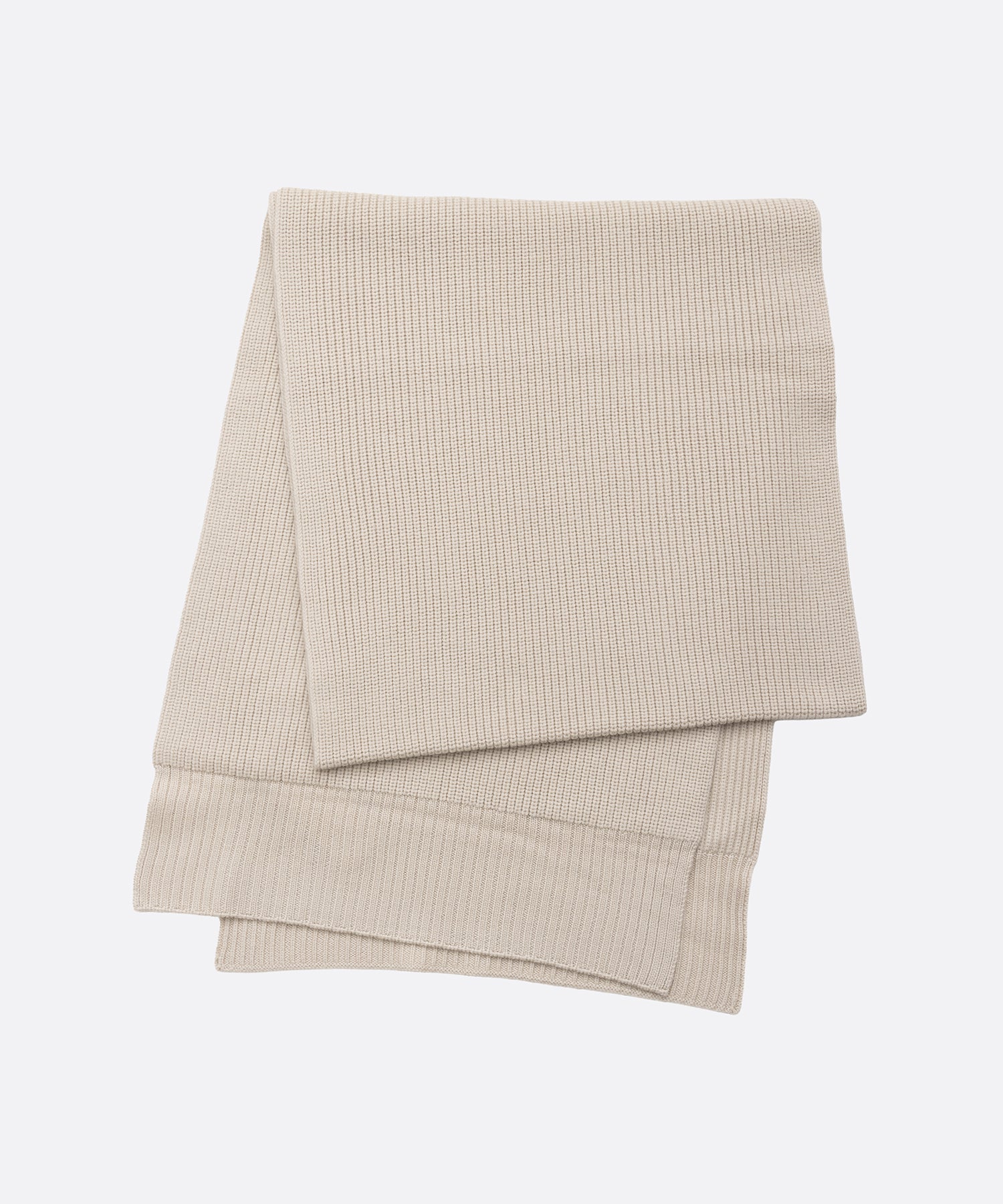 TAVORA Merino Wool Knit Scarf