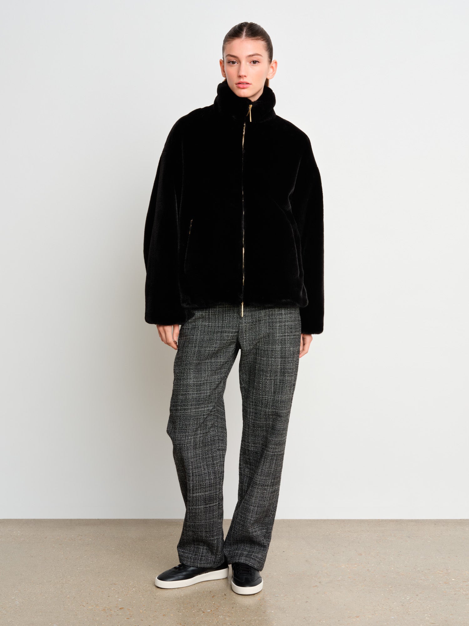 BARBRA Boa Blouson | TATRAS Official Online Store