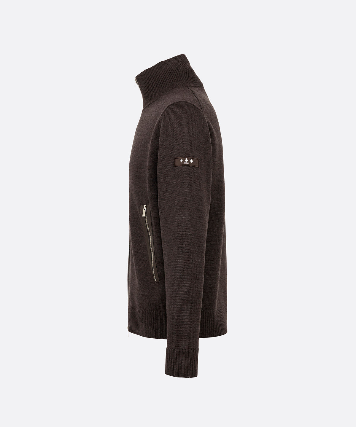CANCALE Zip-Up Knit Jacket
