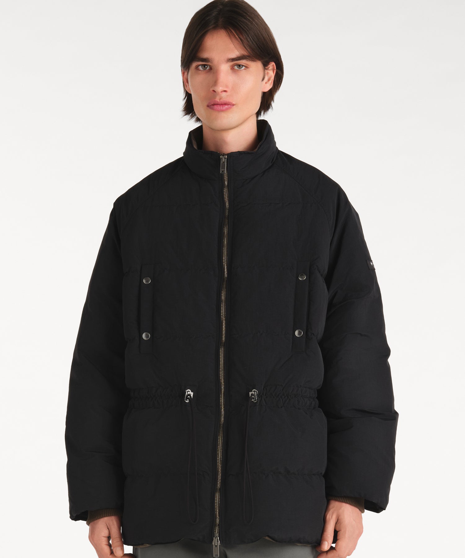 CHARENTE Mid-Length Down Jacket