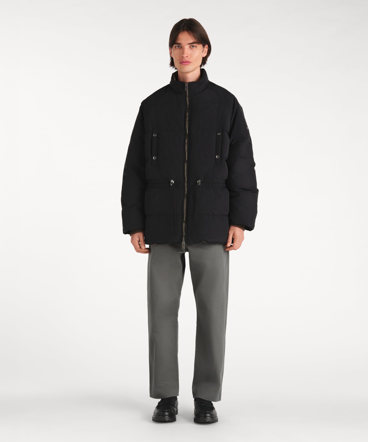 CHARENTE Mid-Length Down Jacket