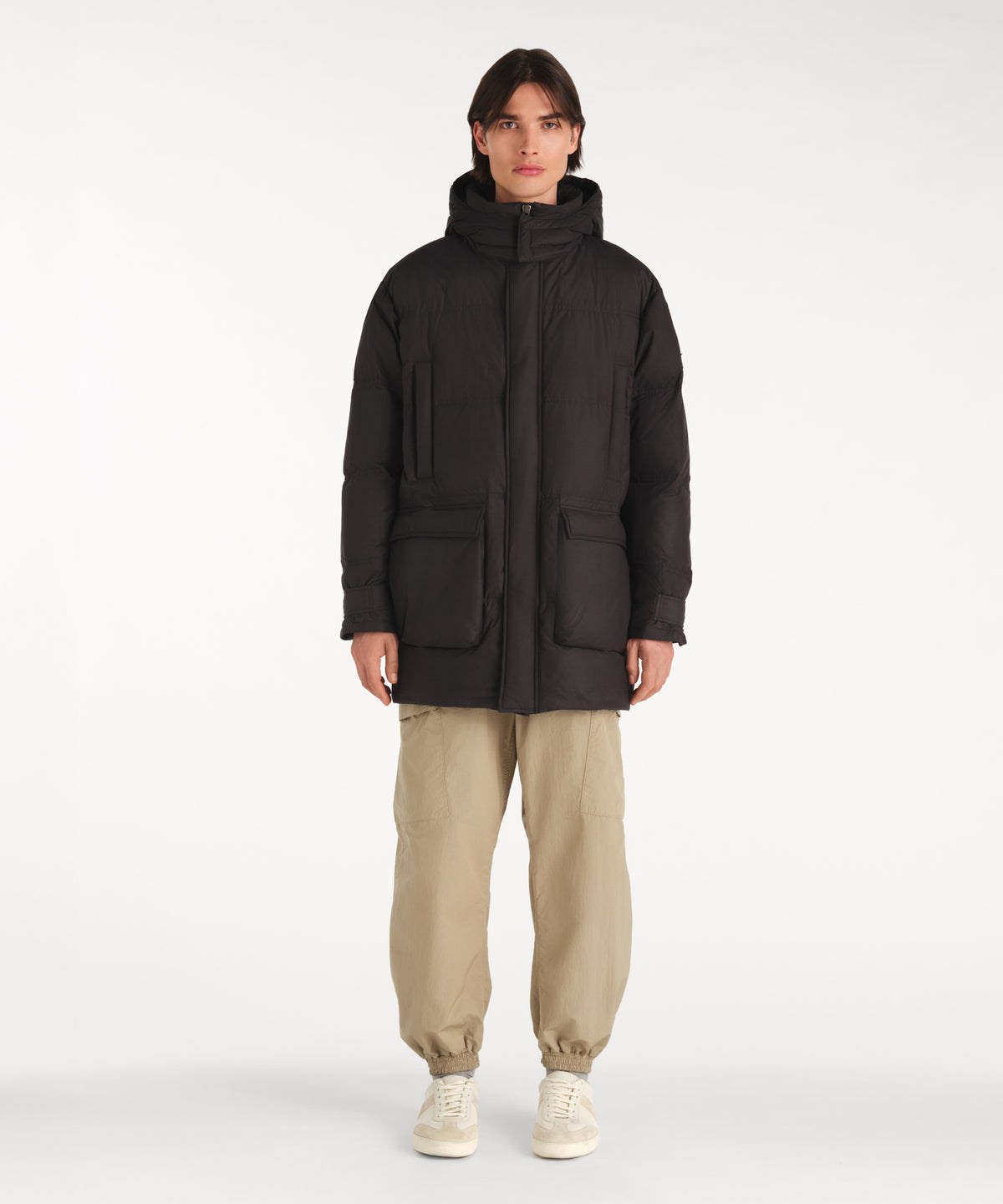 SARTHE Mid-Length Down Jacket
