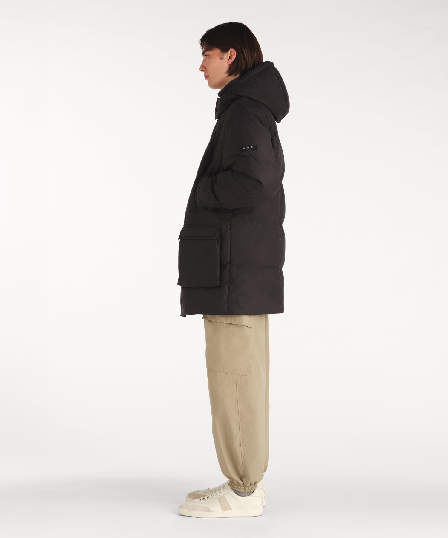 SARTHE Mid-Length Down Jacket