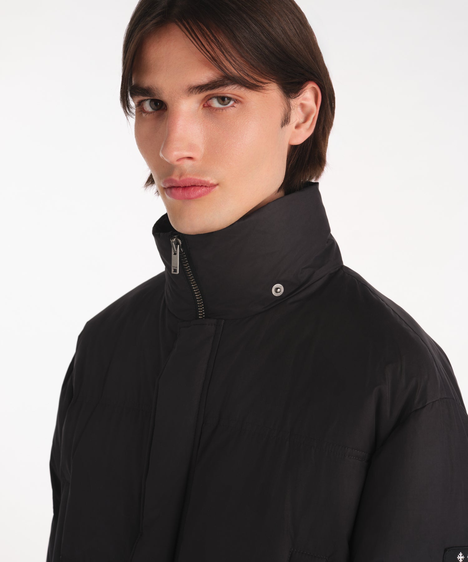 SARTHE Mid-Length Down Jacket