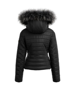 VARENA Down Jacket,BLACK, large image number 3