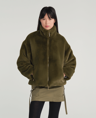 BARBRA Blouson,KHAKI, large image number 0