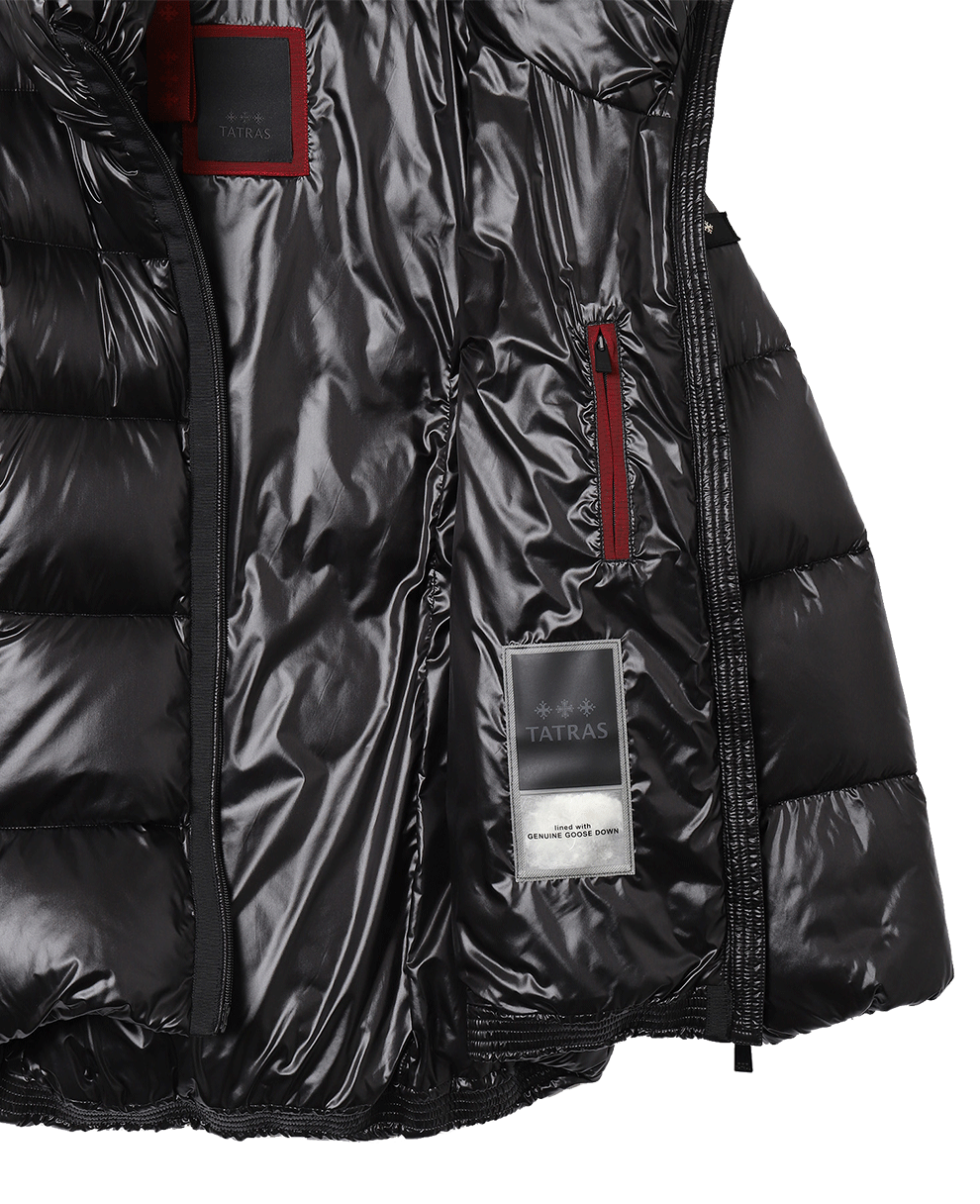 what's inside a moncler jacket