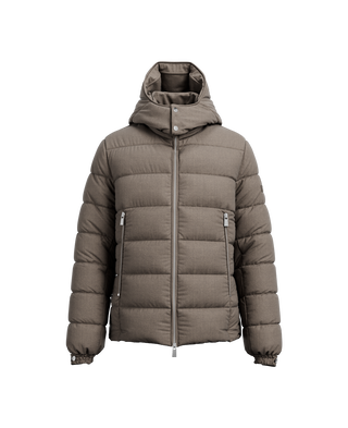 DOMIZIANO Down Jacket,MOCHA, large image number 1