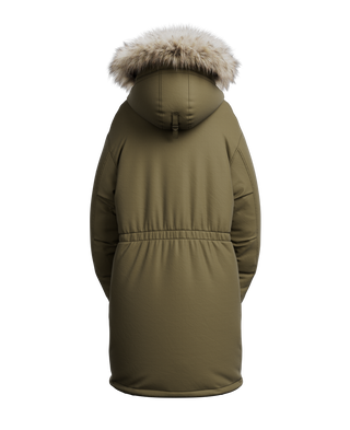 ABIO Down Coat,KHAKI, large image number 3