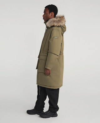 ABIO Down Coat,KHAKI, large image number 5