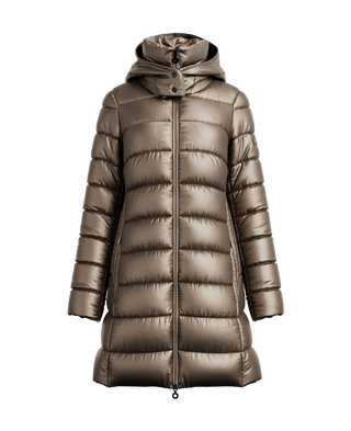 POLITEAMA Down Jacket ポリテアマ,L.BEIGE, large image number 0