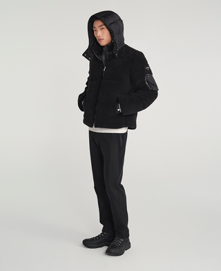 FLUMO Down Jacket フルモ,BLACK, large image number 5