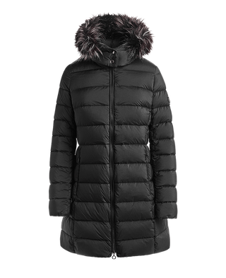 Exclusive LAVIANA Down Jacket,BLACK, large image number 0
