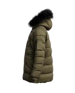 DELPIO Down Jacket デルピオ,KHAKI, large image number 1