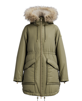 MUIDLA Down Jacket,KHAKI, large image number 1