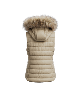 ORSIERA Down Vest,IVORY, large image number 3