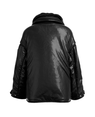 RUMANBA Down Jacket,BLACK, large image number 2
