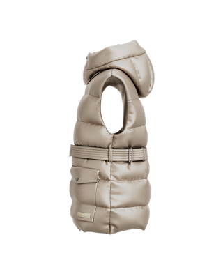 METEOLA Down Vest,IVORY, large image number 1