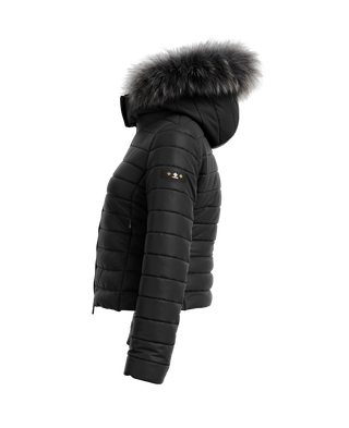 VARENA Down Jacket,BLACK, large image number 2