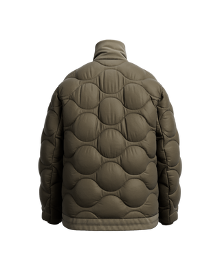 TIEON Down Jacket,KHAKI, large image number 3