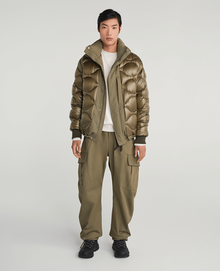 TIEON Down Jacket,KHAKI, large image number 4