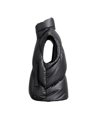 IRIS Down Vest イリス,BLACK, large image number 1