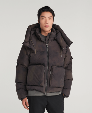 BANDOLO Down Jacket,KHAKI, large image number 0