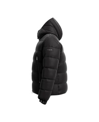 DINANDO Down Jacket ディナンド,BLACK, large image number 2