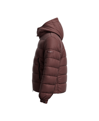 BORBORE Down Jacket ボルボレ,WINE, large image number 1