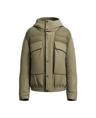 TOHLIMO Down Jacket トーリモ,KHAKI, large image number 1