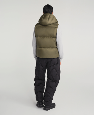 MELKO Down Vest メルコ,BLACK, large image number 6