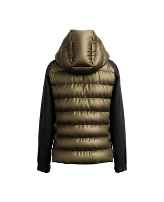 BOSTBOLO Down Jacket ボストボーロ,KHAKI, large image number 2