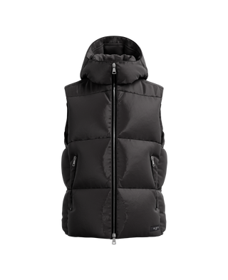 MELKO Down Vest,BLACK, large image number 0