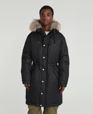 MOCTO Down Coat,BLACK, large image number 0