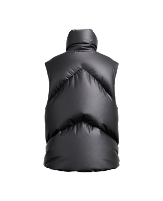 IRIS Down Vest,BLACK, large image number 2