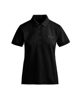 ZAIRA Polo Shirt,BLACK, large image number 0